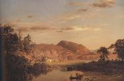 Frederic E.Church Home by the Lake painting